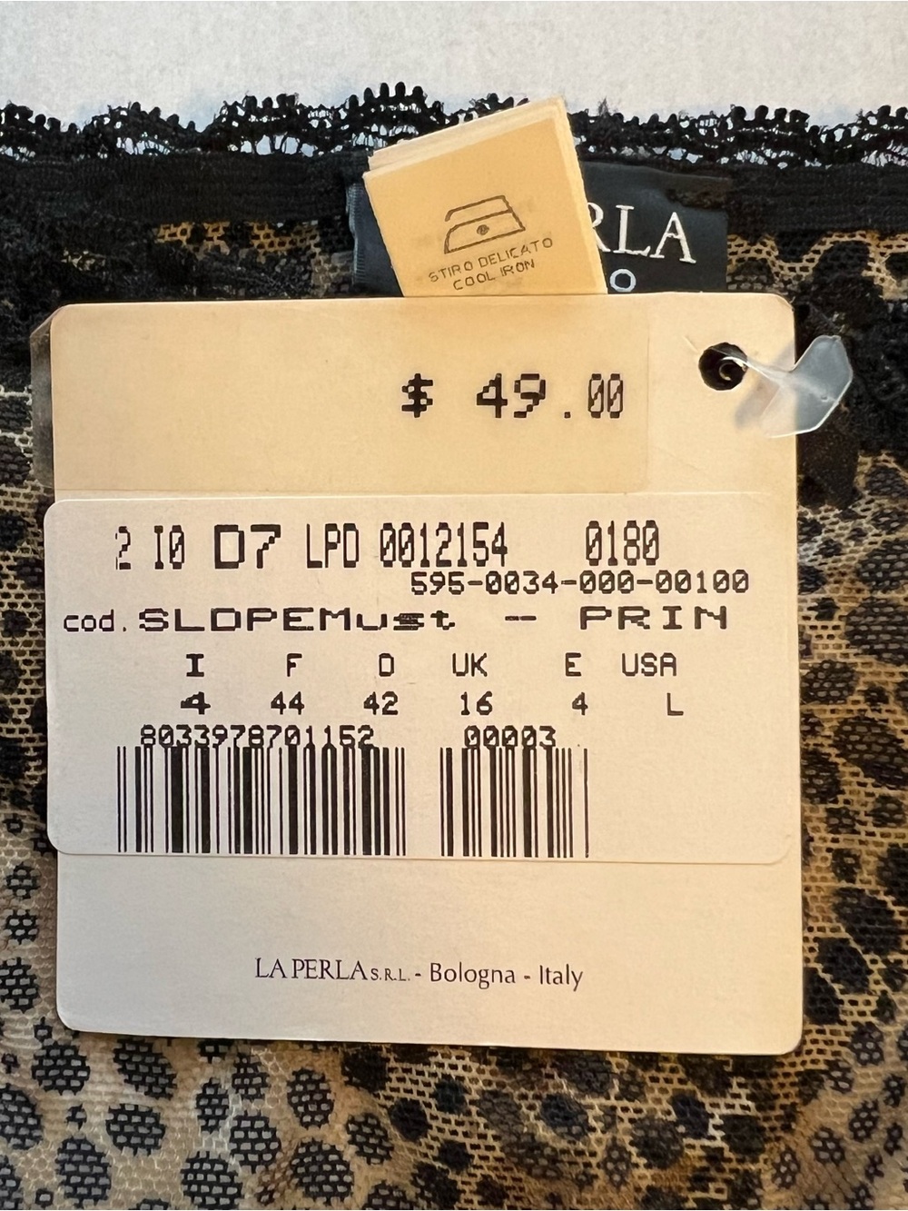 La Perla Women’s Lace & Mesh bikinis, and thongs - 4 pair NEW X small 27/28in - Picture 8 of 16